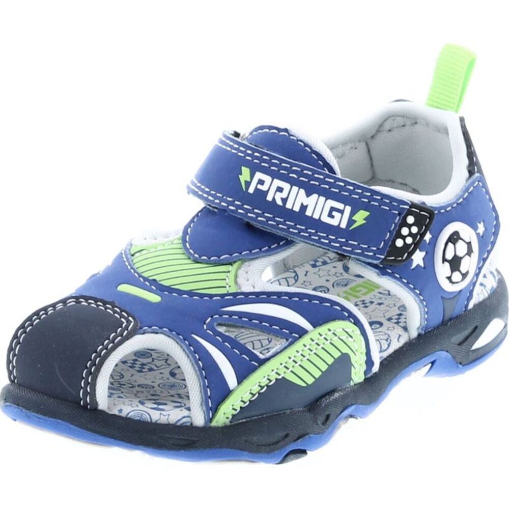 Primigi Blue and Lime Green Boys Sandal Sneaker